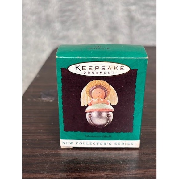 Hallmark Other - Hallmark Keepsake Ornament 1995 Christmas Bells Series 1 Angel Metal QXM4007